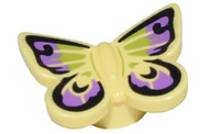 LEGO Motyl motylek - Bright Light Yellow - 80674pb01