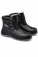 Buty robocze PPO zimowe r. 43 – skórzane, ocieplane, antypoślizgowe