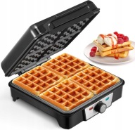 Gofrownica Waffle Maker stal nierdzewna regulacja temperatury 220-240V