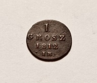 1 GROSZ 1812 , KSIĘSTWO WARSZAWSKIE - 029