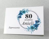 Zaproszenia na urodziny od 1 - 100 lat