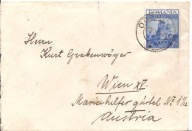 RUMUNIA ROMANIA -koperta -obieg 1937 rok