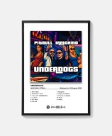 Plakat IAMCHINO, PITBULL „UNDERDOGS”