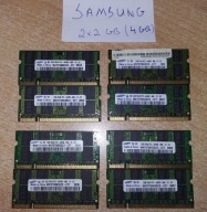 4GB Ram SAMSUNG PC2-6400, 800Mhz 2 Kości (2x2GB) |Ram Do laptopa Laptop -e