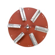 Talerz rozsiewacza RCW-3 lewy metalowy kompletny 2011020420