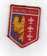 Naszywka PRL - Herb Bielsko Biała