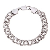 70302 BRANSOLETKA PLATYNOWANA 20 CM 10 MM splot Garibaldi