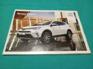 TOYOTA RAV4 Prospekt Katalog 2016 PL POLSKA NOWY RAV4