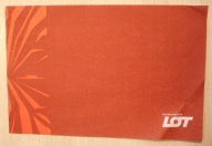 LOT - POLSKIE LINIE LOTNICZE - POLISH AIRLINES - PODKŁADKA