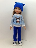 Ubranko komplet zestaw dla lalki Paola Reina 32cm dres spódniczka