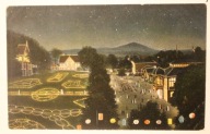 Bad Salzbrunn - SZCZAWNO ZDRÓJ, Illumination der Kuranlagen, CZYSTA, STARA