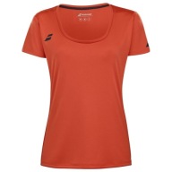 KOSZULKA DAMSKA BABOLAT PLAY CAP SLEEVE TOP WOMEN FIESTA RED XS