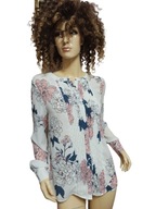 LAURA ASHLEY KOSZULA elegancka kwiaty plisy 36
