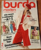 Burda Moden 1981 2 Februar Wykroje