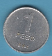 (1AR55) Argentyna 1 peso, 1984
