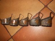 STARE UCHWYTY DO SZKLANEK DO BRYDŻA