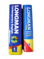 Longman Zestaw 2 Słowników do nauki angielskiego nowy