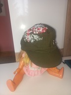 Czapka patrolówka na lato zielona bawełna nowa