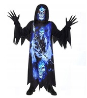 Kostium Śmierci Ponury Żniwiarz / Kostium Strój Karnawałowy / 3-4 lat