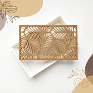 Mydelniczka wolnostojąca prostokątna - biała.