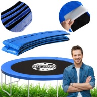 OSŁONA SPRĘŻYN TRAMPOLINY 300-320CM 10FT MOCNA TRAMPOLINA MATA GĄBKA TRWAŁA