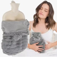 TERMOFOR GUMOWY XXL GUMOWY Z PLUSZEM! 2000ml wody