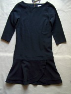 SUKIENKA DAMSKA WIZYTOWA ZIP DARK NAVY 8/36 CLOSET