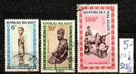 Madagaskar 10 T , nr 523/ 5 , komplet