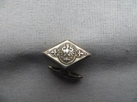 PRZEDWOJENNA PATRIOTYCZNA SPINKA Z ORŁEM ORZEŁKIEM - DO BUTONIERKI - unikat