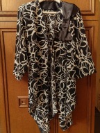 Asymetryczna rozpinana tunika