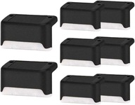 Lampki solarne na schody balkonowe ogrodowe ogrodzenie wodoodporne 8 sztuk