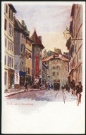 Rue De Cornavin. Geneve - Vouga & Cie Geneve 1900 Litho