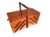 Duża drewniana niciarka XL - kolor dąb