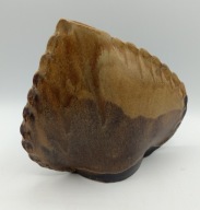 liść liście listek - INNY FAJNY, oryginalny wazonik ! sygnowany ! 17 cm