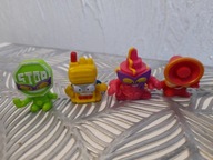 Figurka Super Zings - BARDZO RZADKIE FIGURKI - kpl. 4 szt.