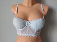 Śliczna markowa bielizna Censored EUR 75B UK 34B gorsetowy push-up