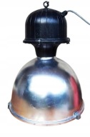 Lampa przemysłowa duża klosz aluminiowy IP65 220V