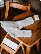 Skarpetki,skarpety góralskie wełniane 100% plecione ręcznie