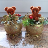 Ozdoba świąteczna misie