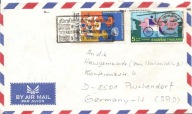 TAJLANDIA THAILAND -koperta lotnicza -obieg 1977 rok