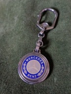 Stary breloczek MERCEDES BENZ - znakomity stan / metalowy chromowany