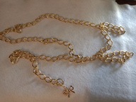 Pasek do sukienki z łańcuszka