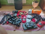 ZESTAW CZĘŚCI PO SAMOCHODACH + BETONIARKA DUŻA