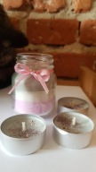 Naturalna świeca sojowa HOMEMADE DZIEŃ MATKI zestaw