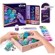 OKTO Zestaw kreatywny DIY Wood&Craft Kwiaty