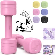 SPORTNEER Zestaw hantli regulowanych 5 kg DLA KOBIET - PRZYJEMNY TRENING