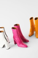 Luksusowe Skórzane Botki Limited Edition - ZARA 36