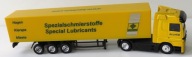 Model High Speed Mercedes Benz Actros Bechem naczepa H0 skala 1:87