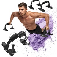 UCHWYTY DO POMPEK FITLI 2SZT STABILNE PARALETKI PUSH-UP TRENING DOMOWY