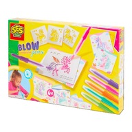 Zestaw mazaków do dmuchania-Stwórz najpiękniejsze dzieła dmuchając w mazak!